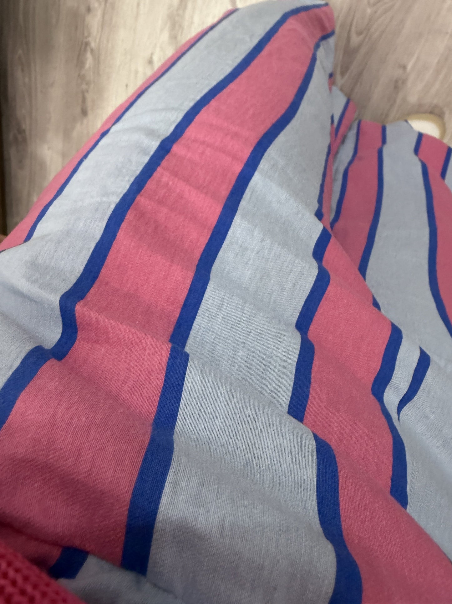 Pantalón Sintra fucsia, azul cielo y azul klein
