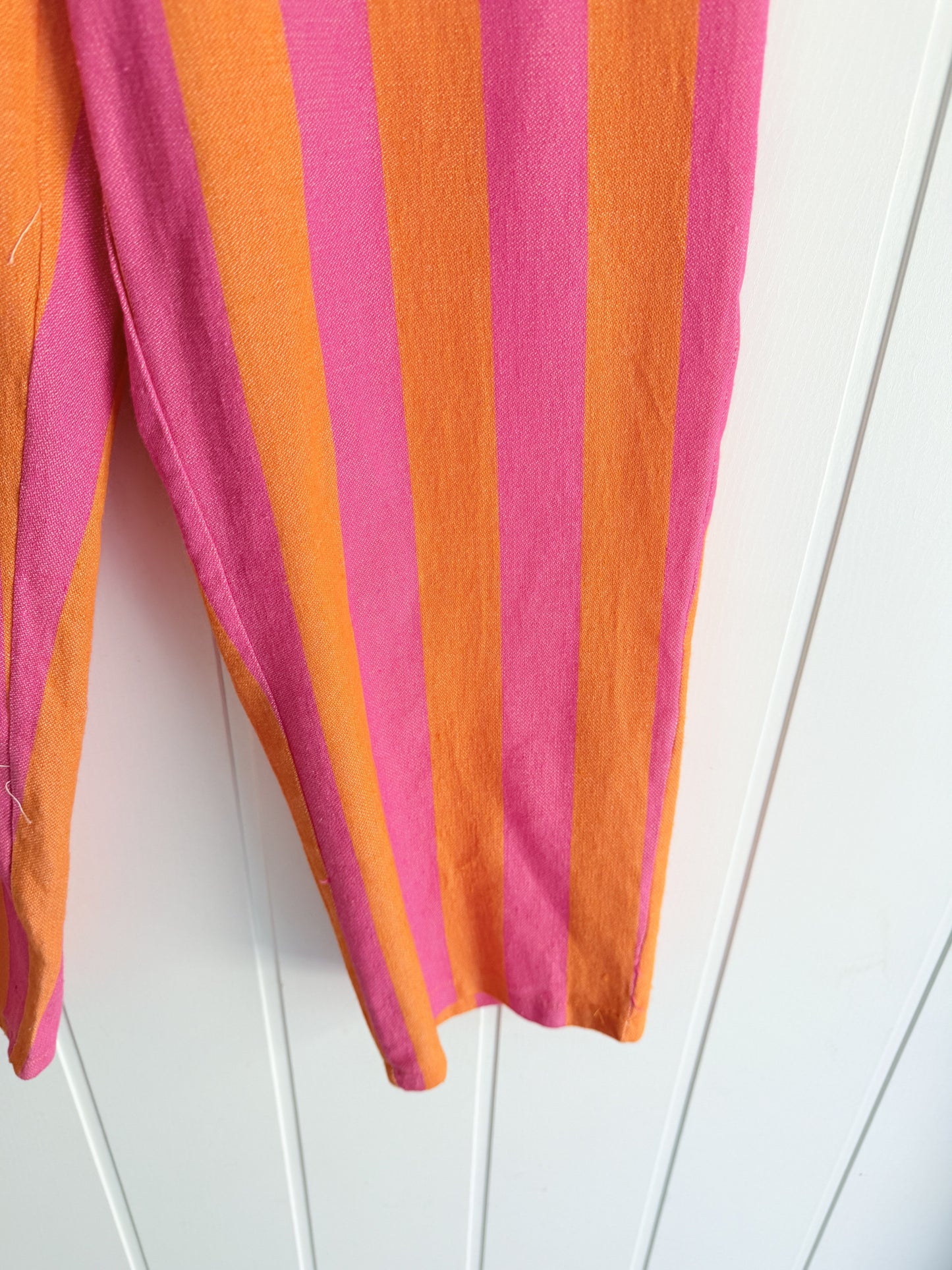 Pantalón Cascais naranja y fucsia