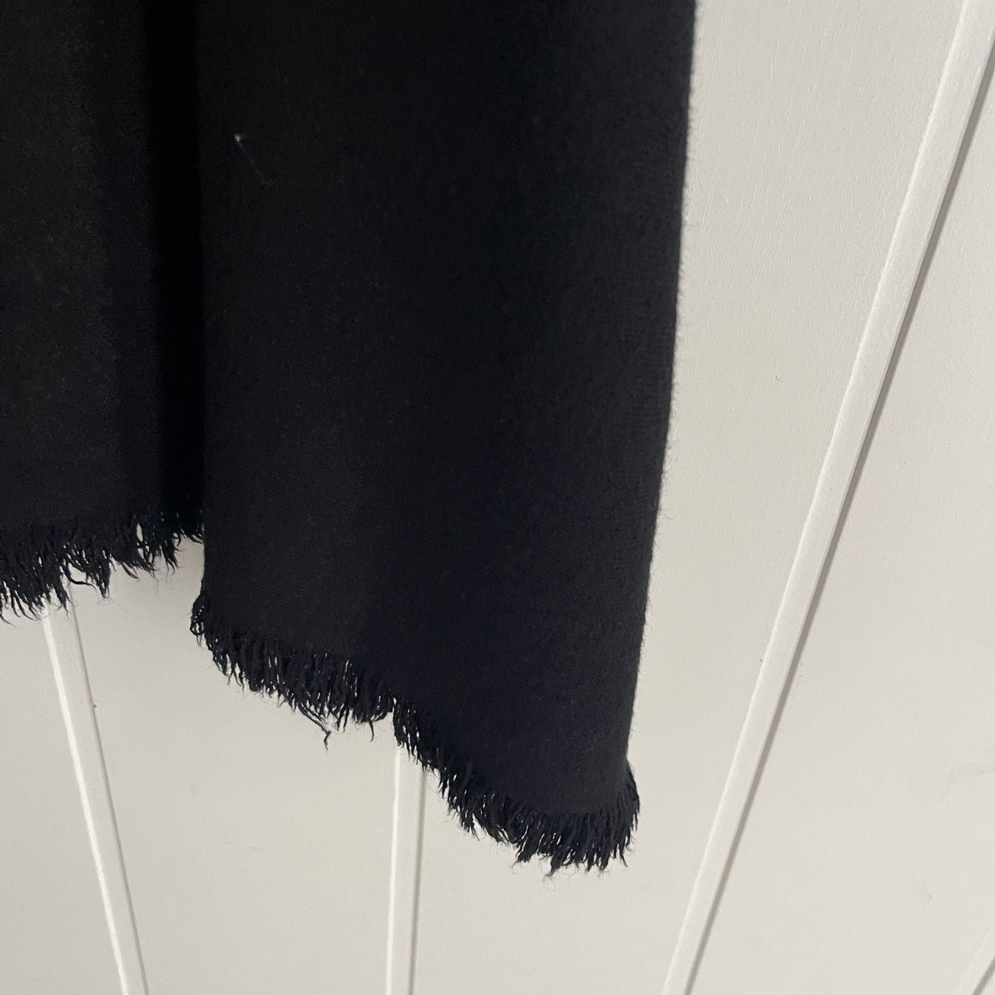 Poncho Fleco negro