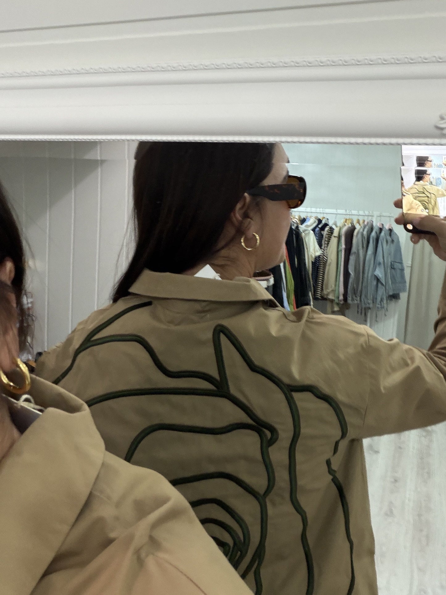 Sobrecamisa Florencia camel