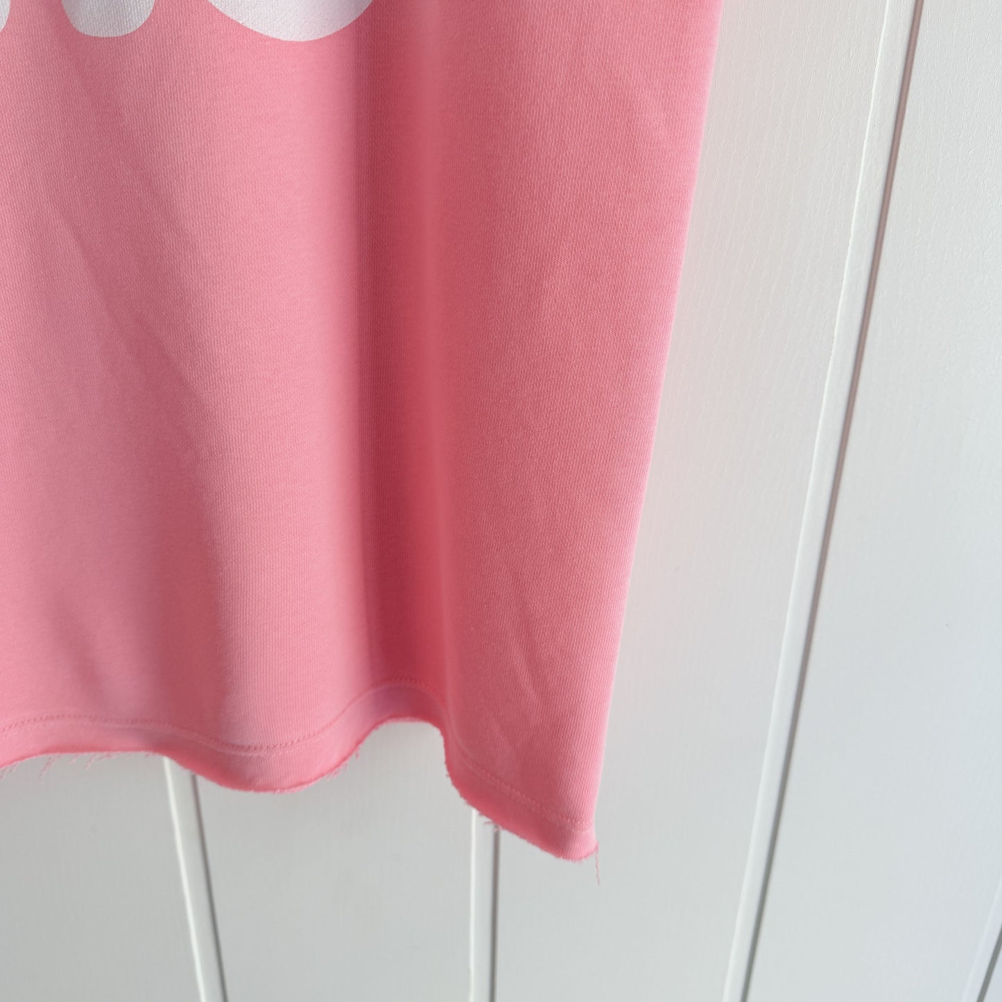 Sudadera Ciao manga corta rosa