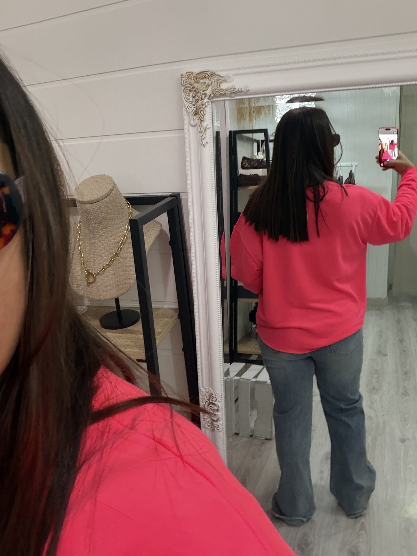 Sudadera Iconic Fluor Fucsia