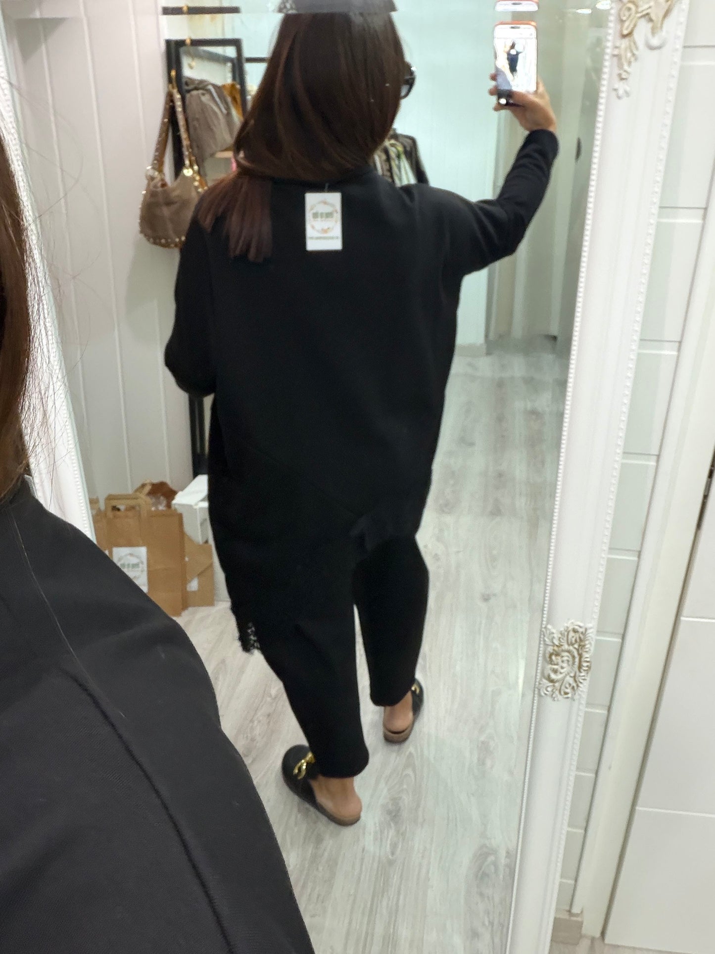 Sudadera Pico lencera negro