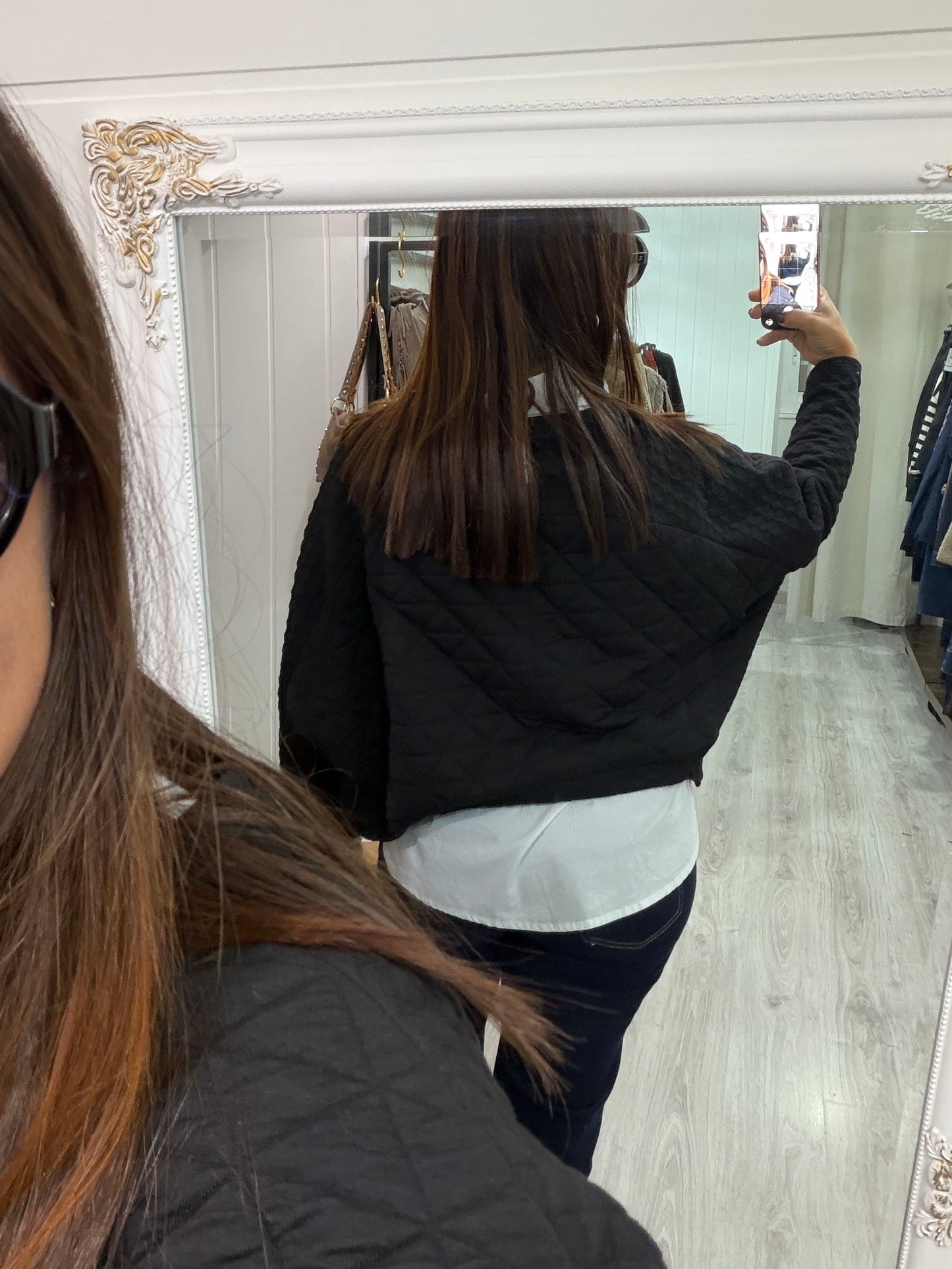 Sudadera Rare acolchada negro