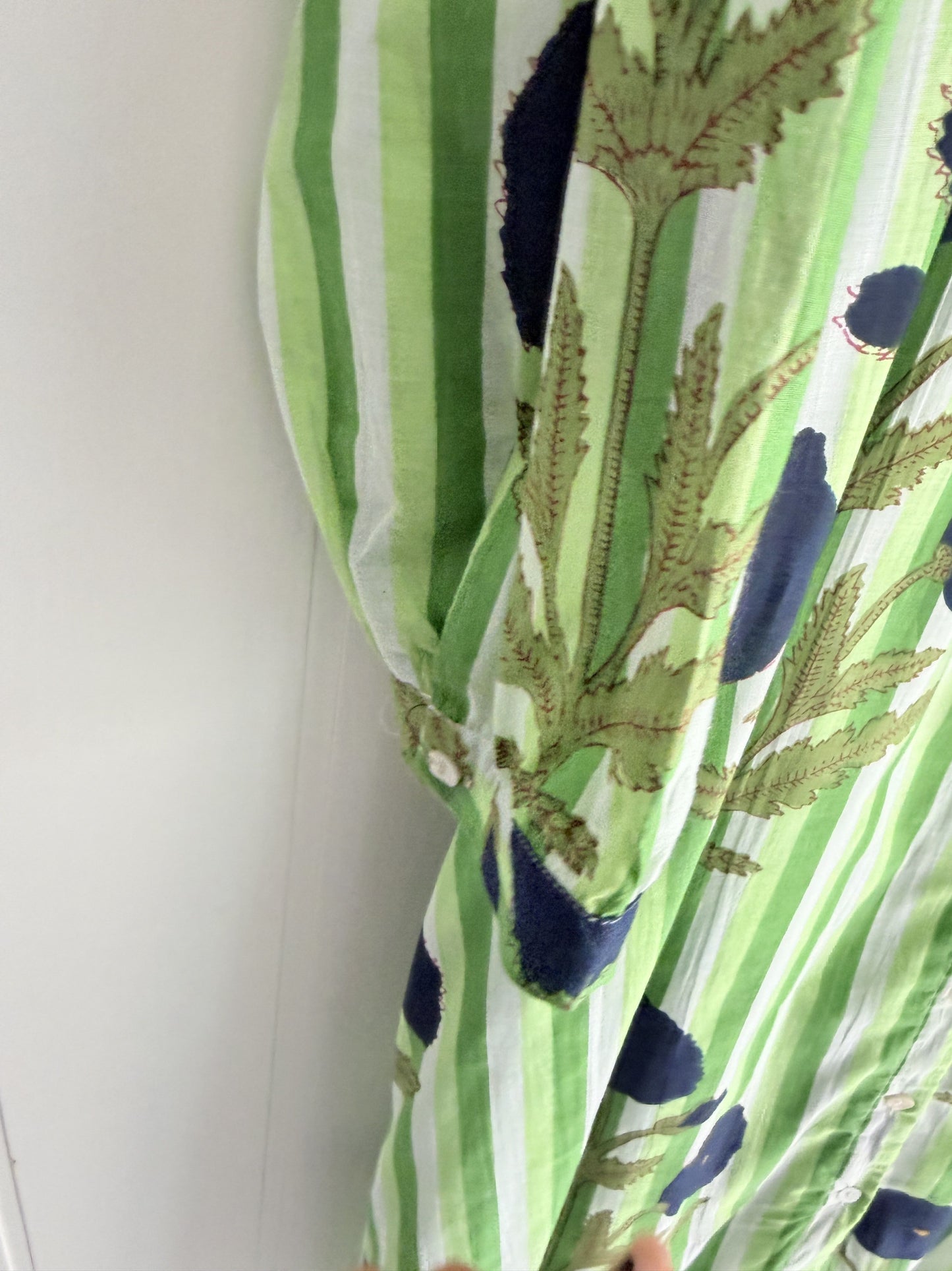 Vestido Aisha · Verde camelias