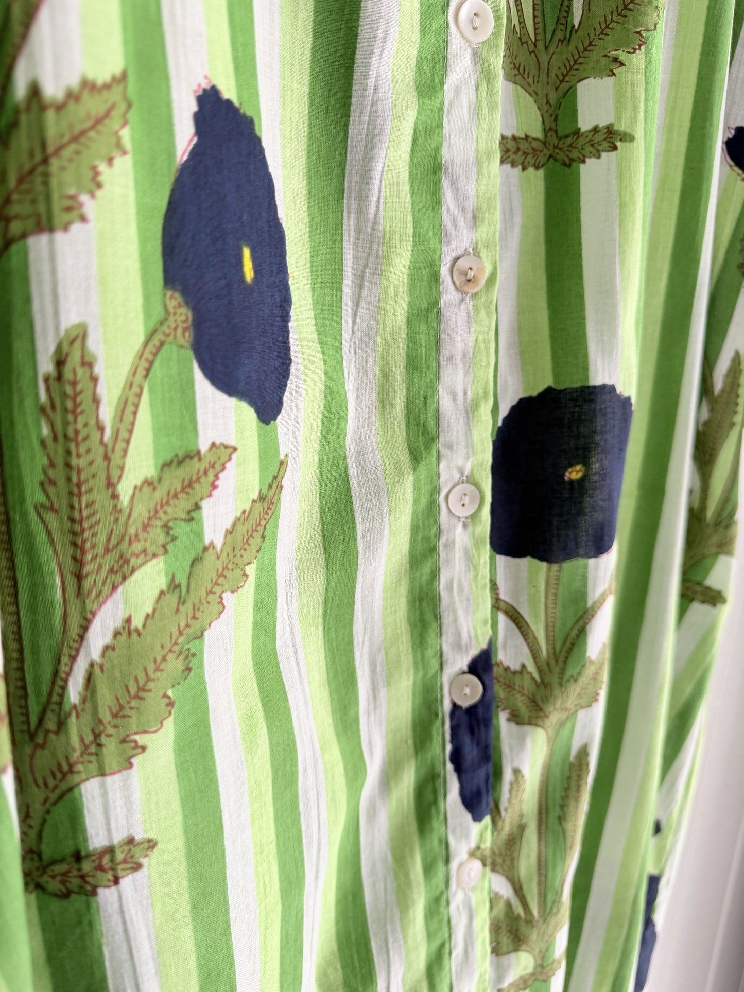 Vestido Aisha · Verde camelias