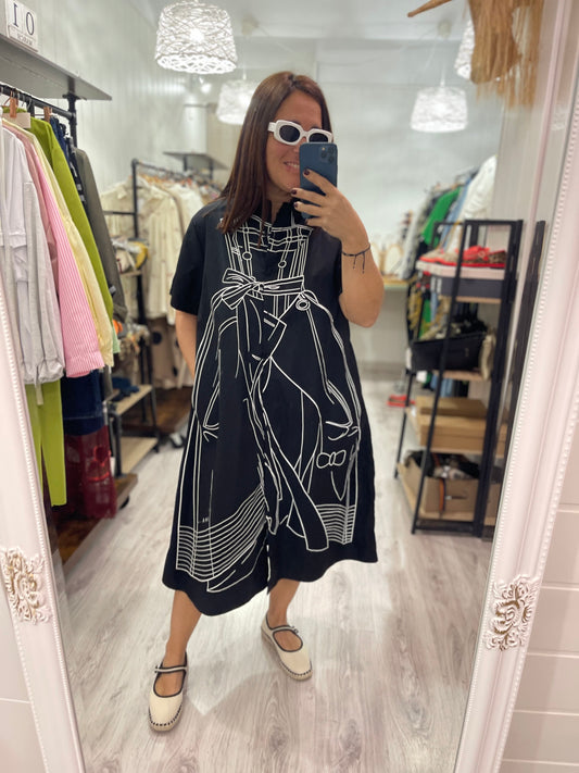 Vestido Cabaret negro