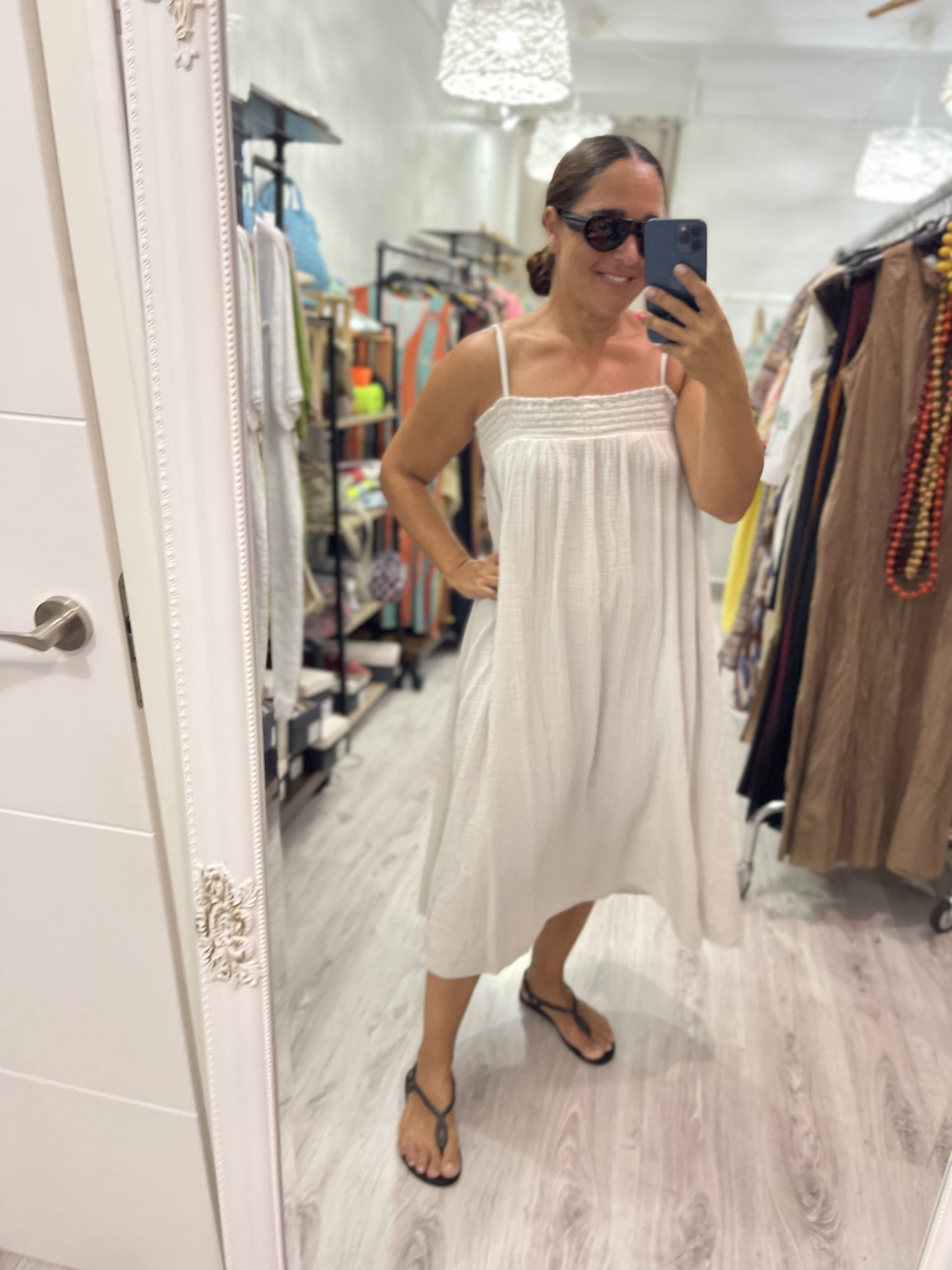 Vestido Manacor beige