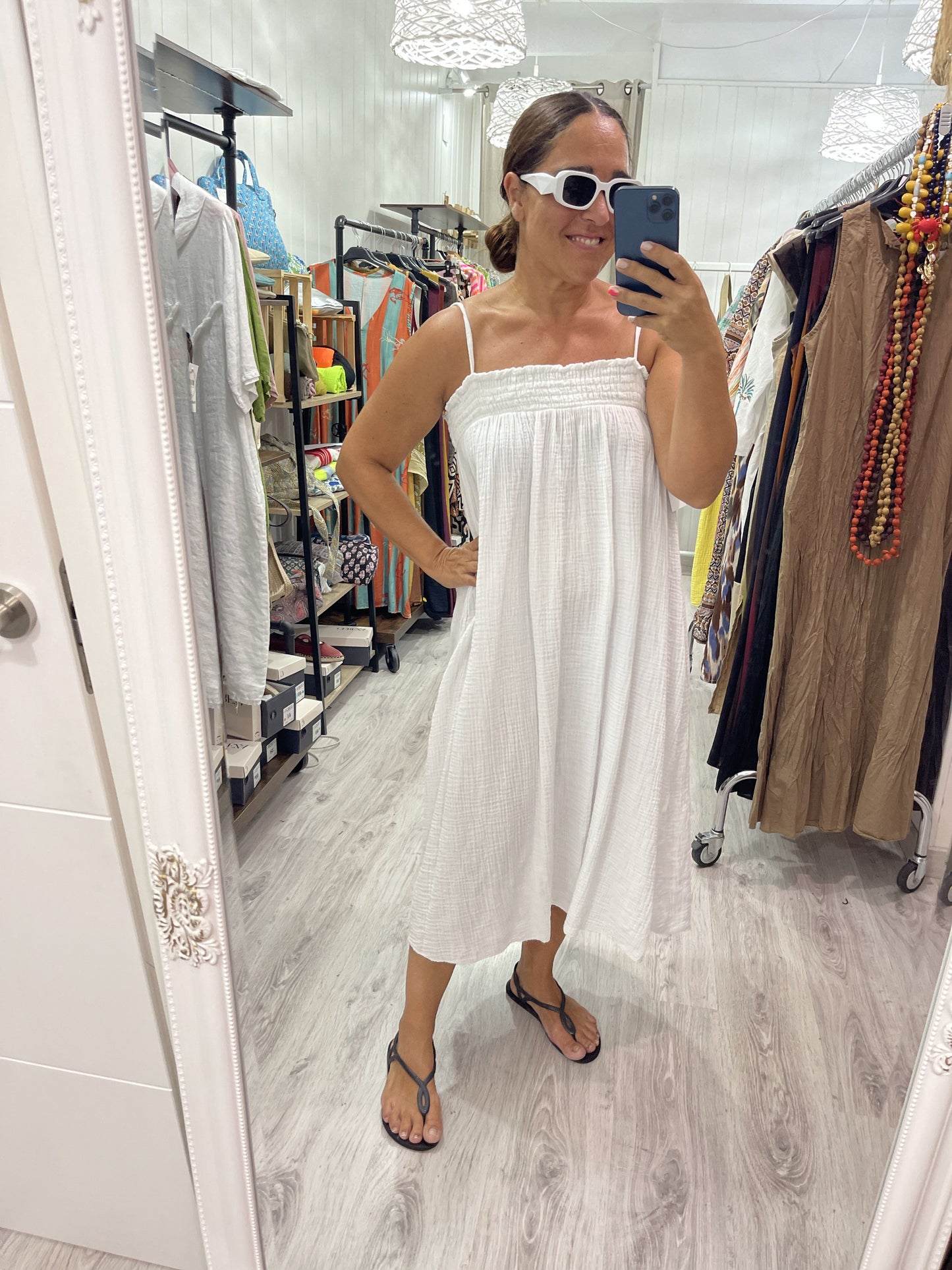 Vestido Manacor blanco