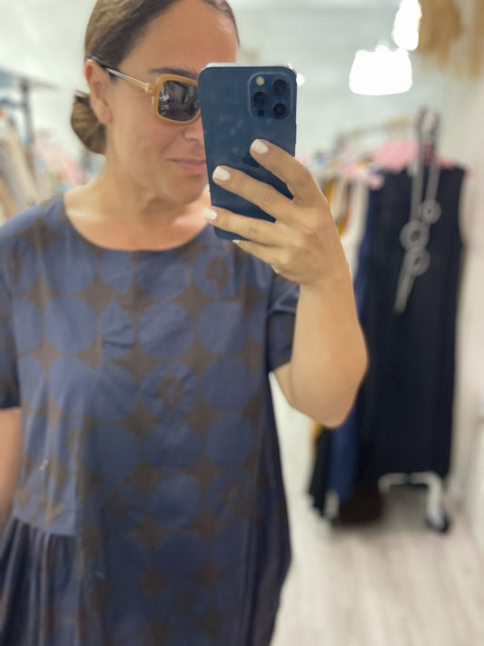 Vestido Olho chocolate