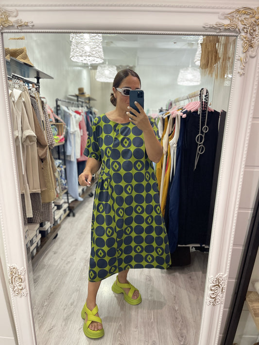 Vestido Olho pistacho