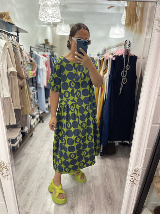 Vestido Olho pistacho