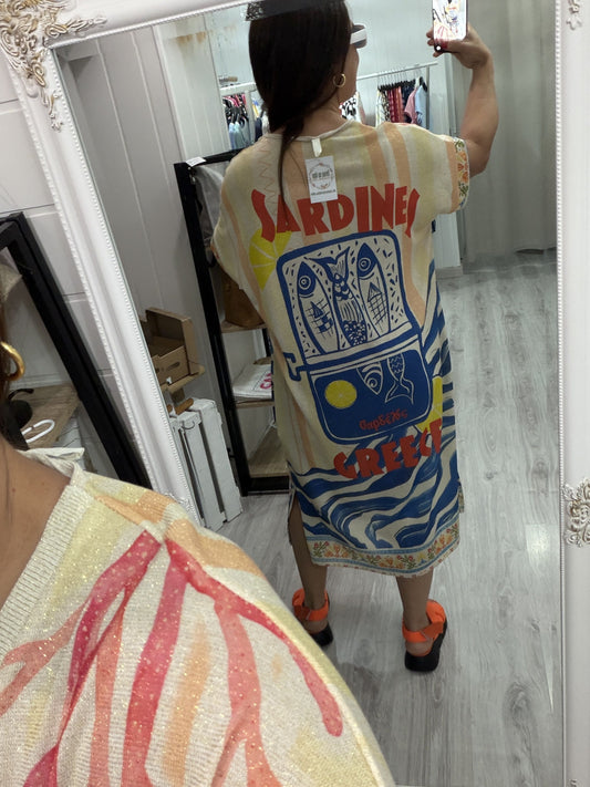 Vestido Lúrex Sardines