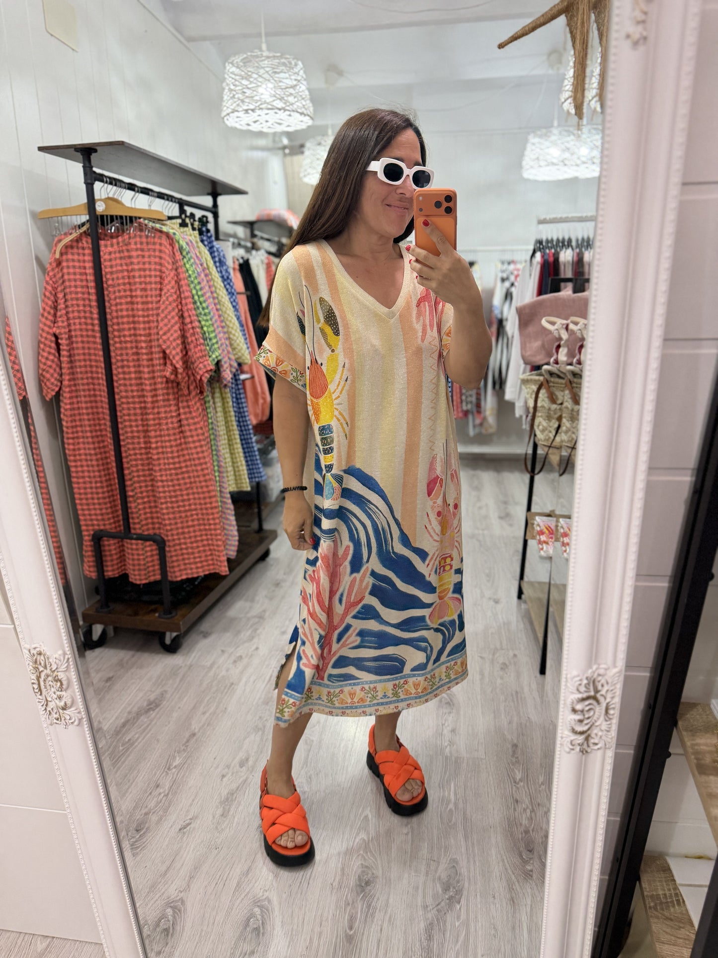 Vestido Lúrex Sardines