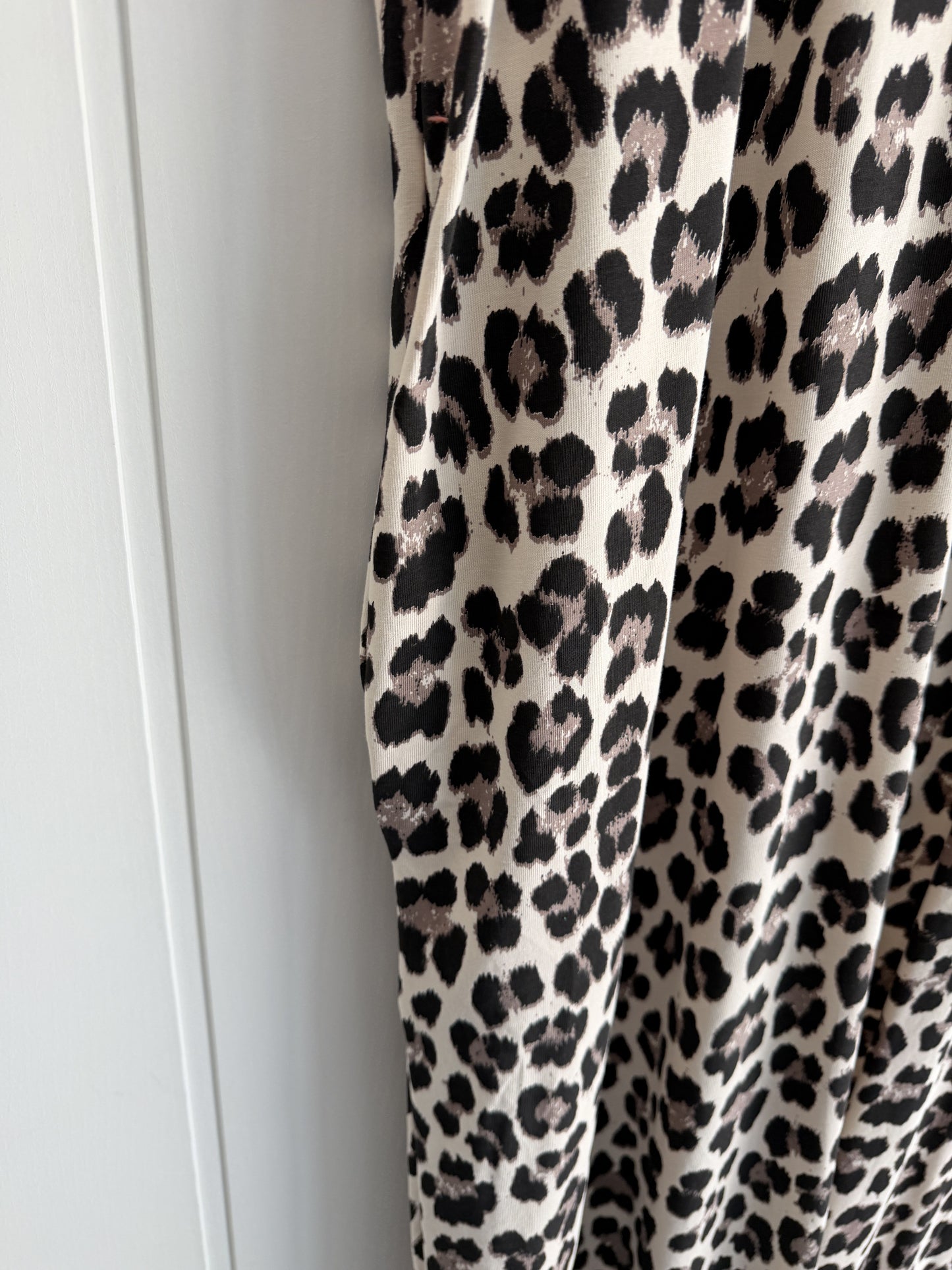Vestido Animal Print Fucsia