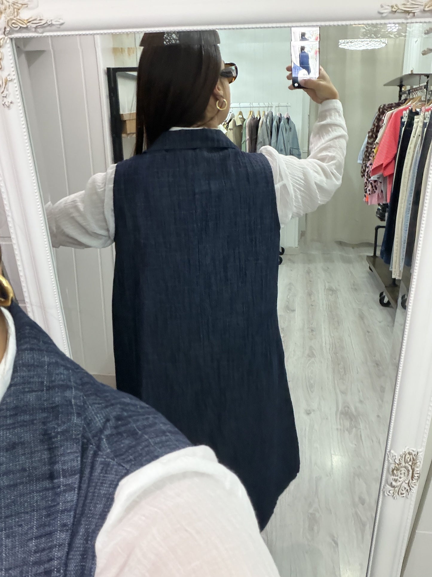 Vestido Jeans Botones