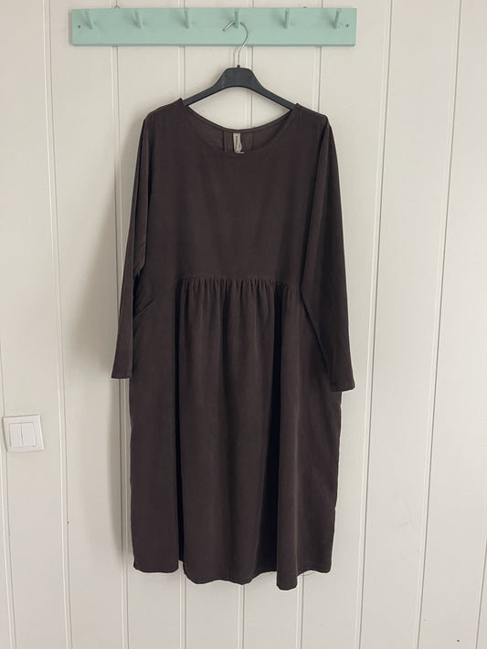 Vestido Matilda micropana chocolate