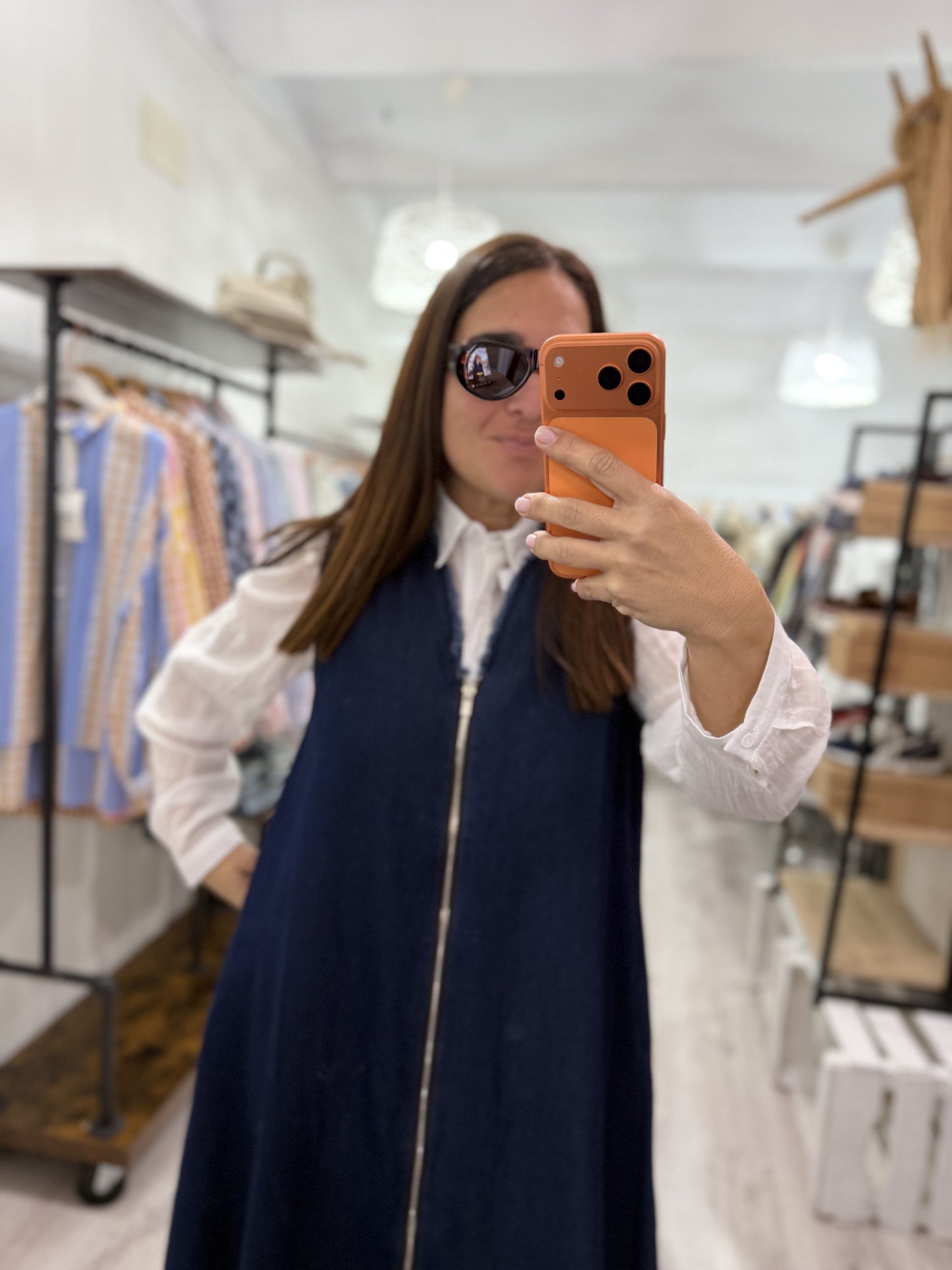 Vestido Zipper Jeans
