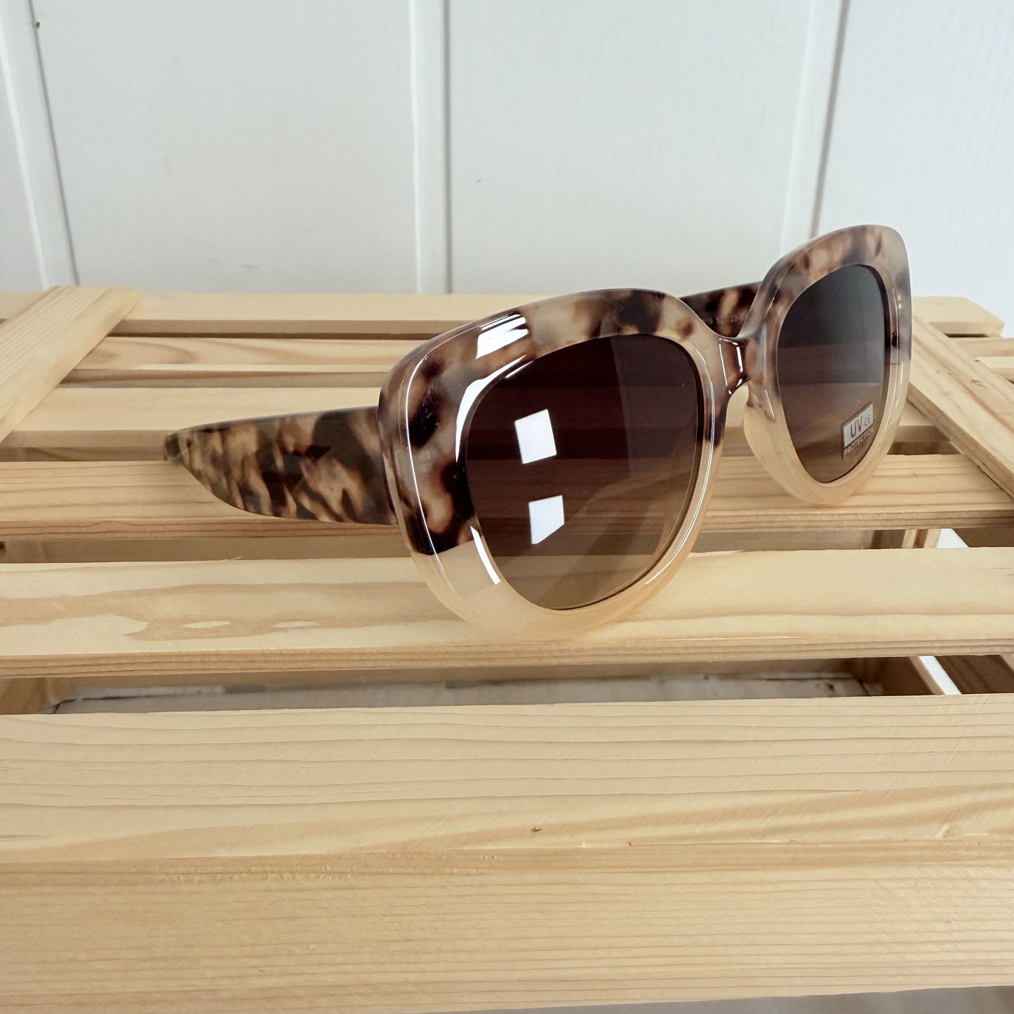Gafas de sol Claudia beige